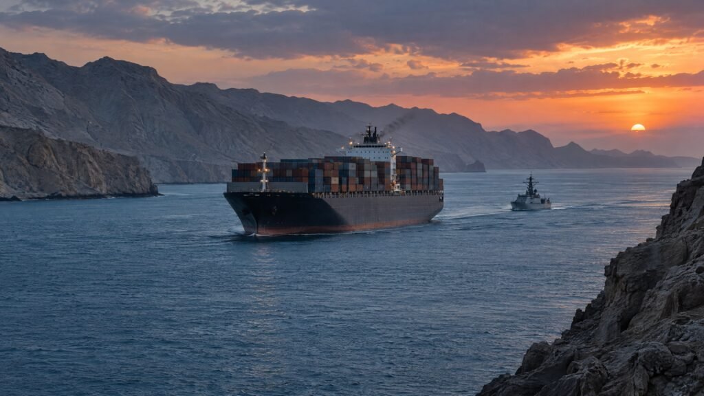 Two Cargo Ships Sink Near Strait Of Hormuz After Explosions