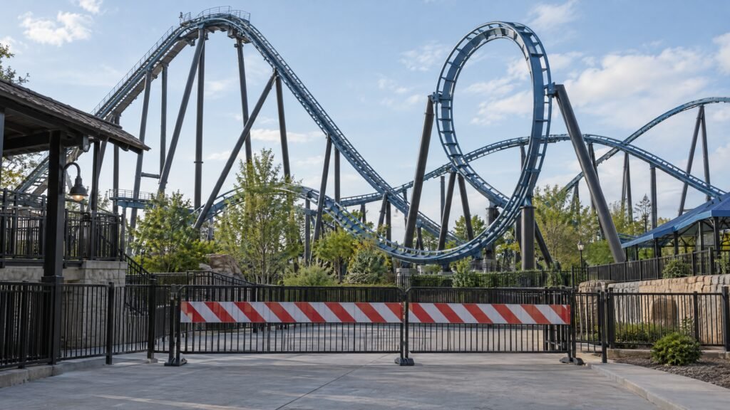 Cedar Point Closes Millennium Force After Metal Bracket Falls From