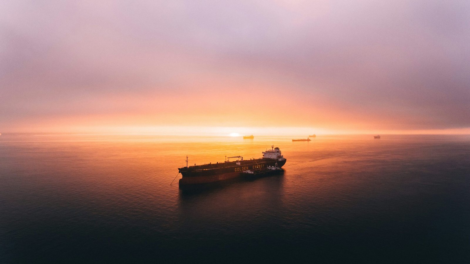 Oil tanker at sea amid global energy route concerns